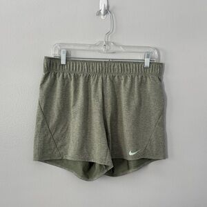 Nike Women's Dri Fit Shorts Size Medium Training Gym Athletic Workout Running